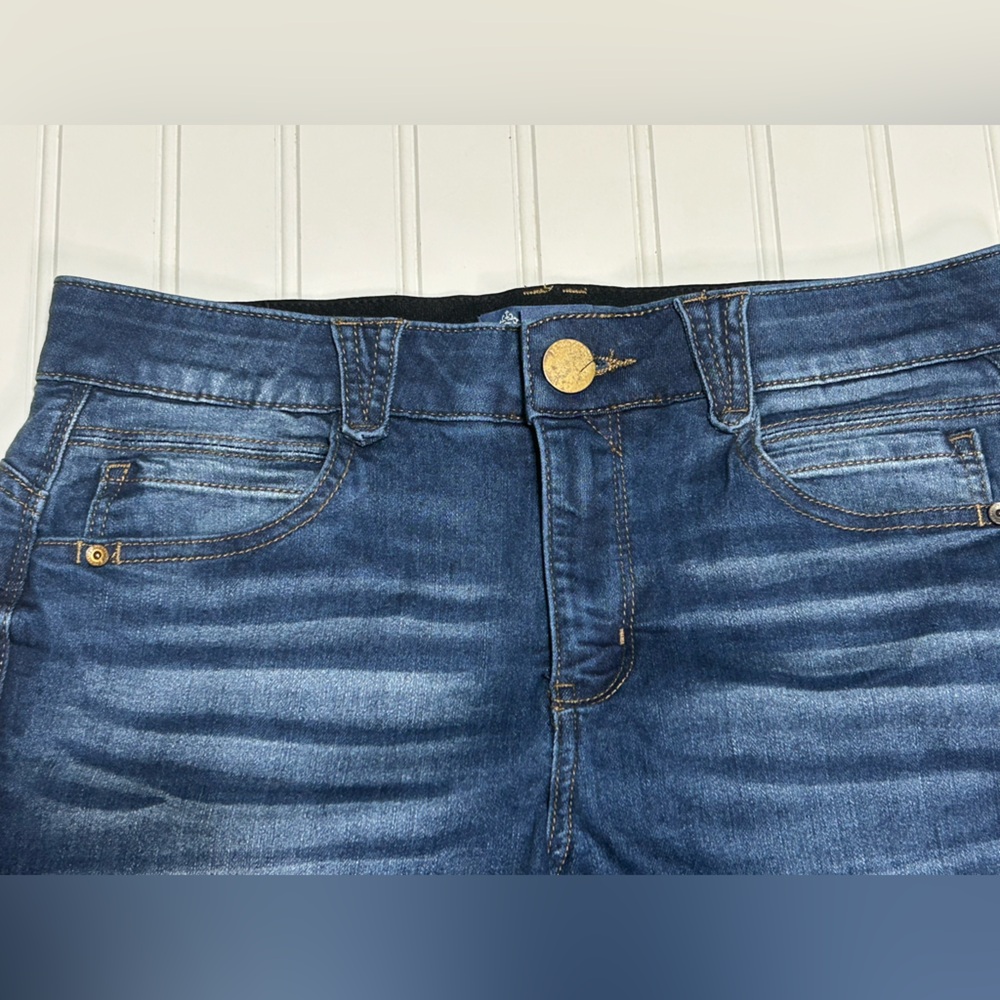 NWOT Democracy Blue Denim Jegging Ab Solution Booty Lift Jeans size 10 - Picture 7 of 13